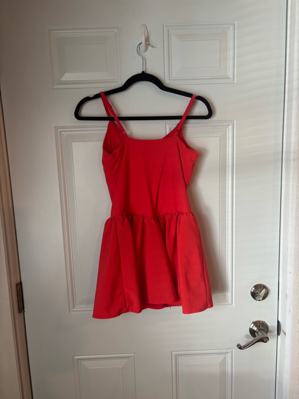 JoyLab Woman’s Coral Athletic Dress With Built in Shorts - Picture 7 of 11